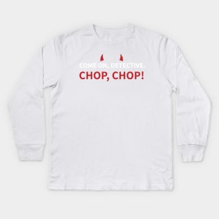 Lucifer Morningstar | Detective | Chop Chop Kids Long Sleeve T-Shirt